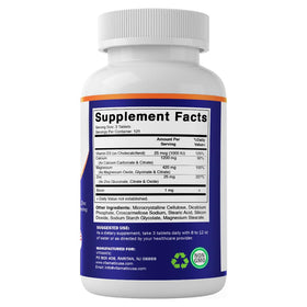 Vitamatic Calcium Magnésium Zinc D3 Boron 365 comprimés en utilisation quotidienne