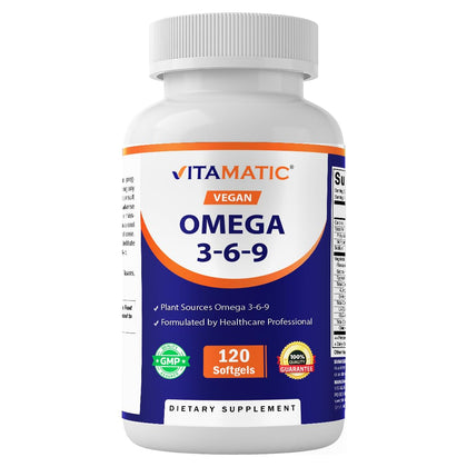 Vitamatic Complex Omega 3-6-9 1250mg flacon avant