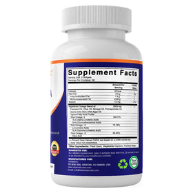 Vitamatic Complex Omega 3-6-9 1250mg gélules sur une table