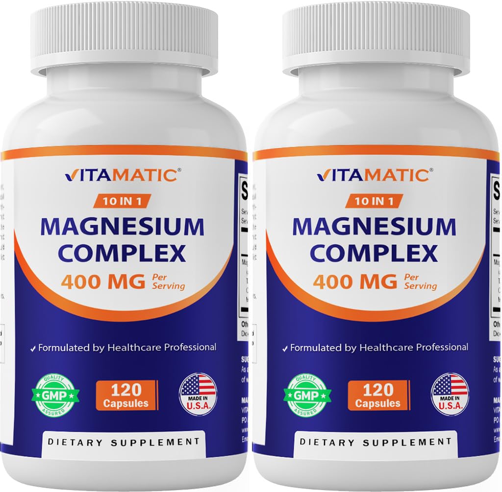 Vitamatic Complexe de Magnésium 400mg boîte avant