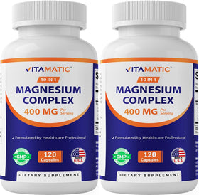 Vitamatic Complexe de Magnésium 400mg boîte avant
