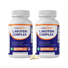 Vitamatic Complexe Lactobacillus Reuteri 60 capsules vue de face