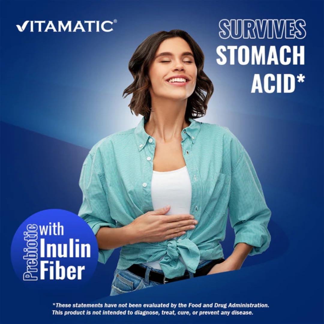 Vitamatic Complexe Lactobacillus Reuteri capsules avec étiquette