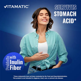 Vitamatic Complexe Lactobacillus Reuteri capsules avec étiquette