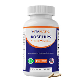 Vitamatic Églantier 1500 mg gélules, vue avant du produit