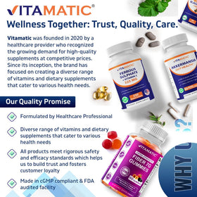 Vitamatic Ferrous Sulfate 325 mg comprimés, vue de l'arrière