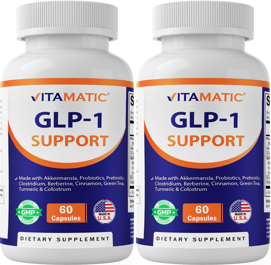 Vitamatic GLP-1 60 capsules vue de face avec étiquette