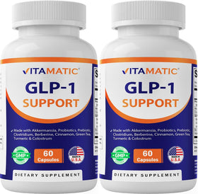 Vitamatic GLP-1 60 capsules vue de face avec étiquette