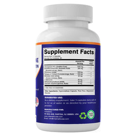 Vitamatic Glucosamine Chondroitin MSM capsules lifestyle shot