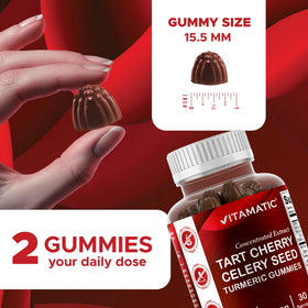 Vitamatic Gommes avec extrait de céleri et curcuma