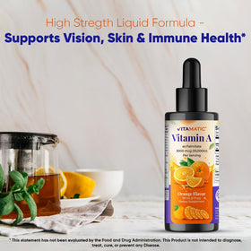Vitamatic Gouttes Liquides de Vitamine A 10000 UI 59 ml - emballage