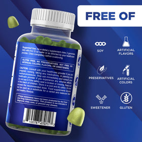 Vitamatic Gummies Ashwagandha 30:1 Extrait 60 Vegan vue de dos
