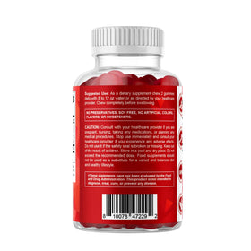 Vitamatic gummies B12 5000 mcg avec un fond neutre