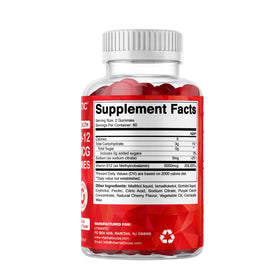 Vitamatic gummies B12 5000 mcg montrant l'étiquette
