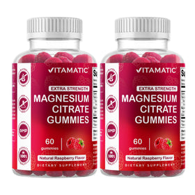 Vitamatic Gummies de Magnésium Extra Fort 255 mg, paquet avant