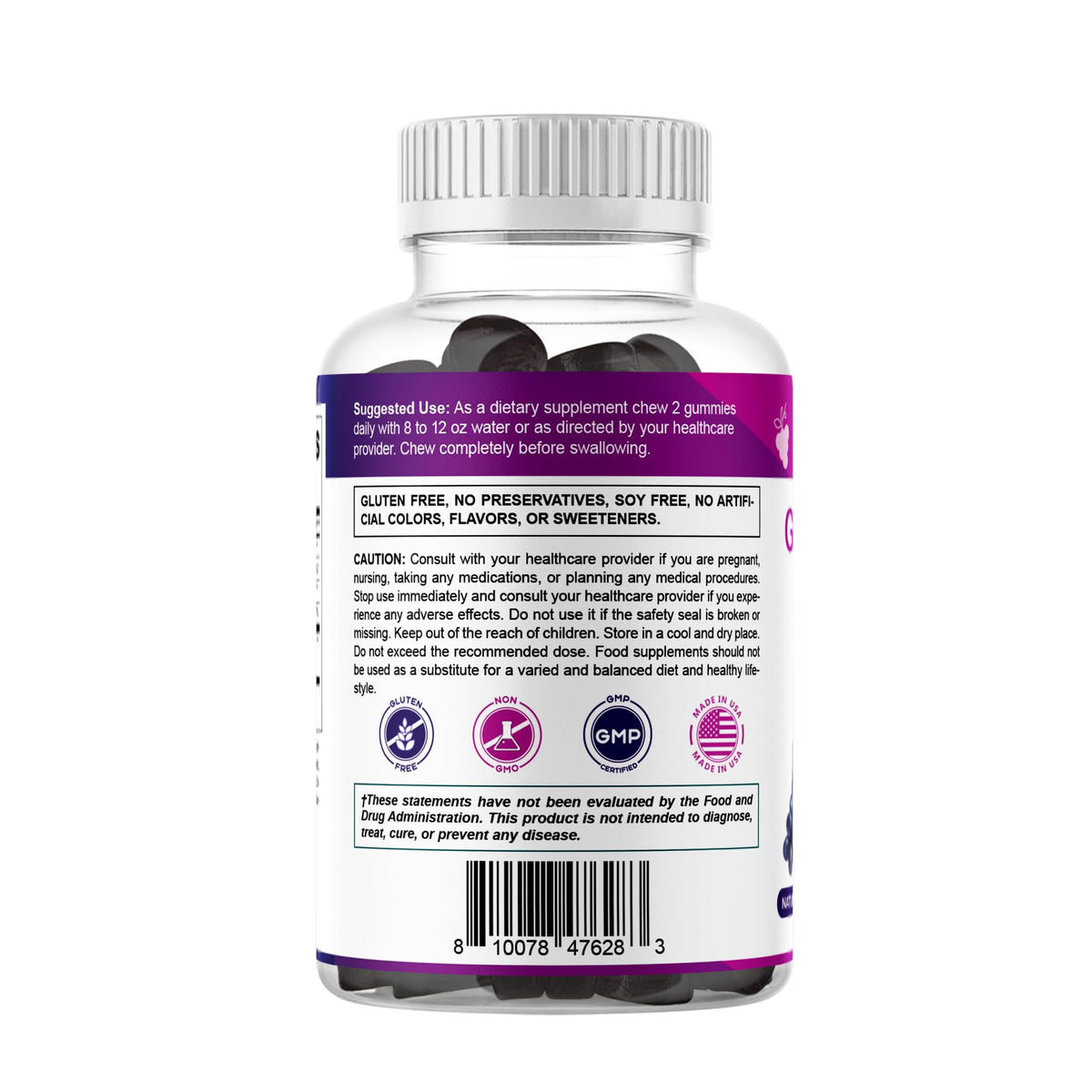 Vitamatic Gummies Extrait de Pépin de Raisin à côté d'autres compléments