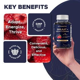 Vitamatic gummies in a lifestyle setting