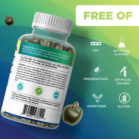 Vitamatic Gummies Matcha 60 Comp. prise en main avec une main