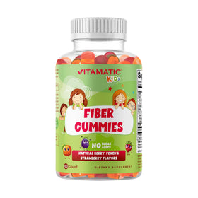 Vitamatic Gummies Prébiotiques Enfants 60 Gummies Pectine vue de face