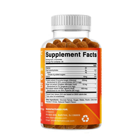 Vitamatic Gummies Vegan Curcuma 250 mg dans une main
