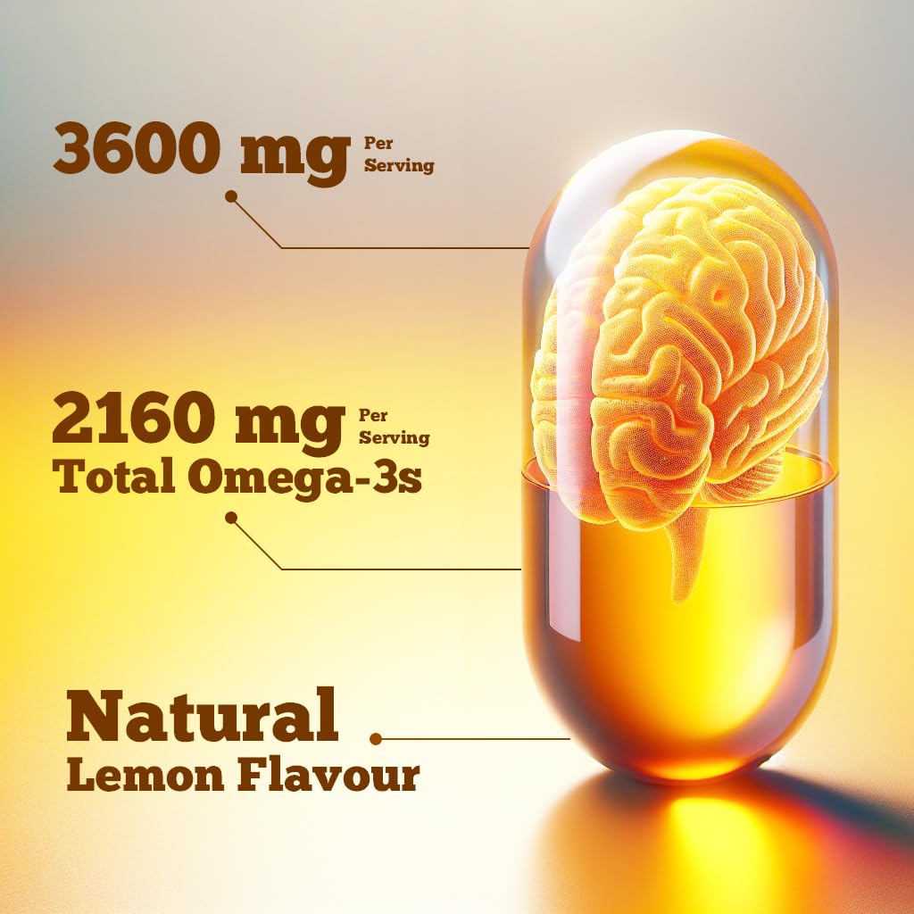 Vitamatic Huile de Poisson Omega 3 vue de côté