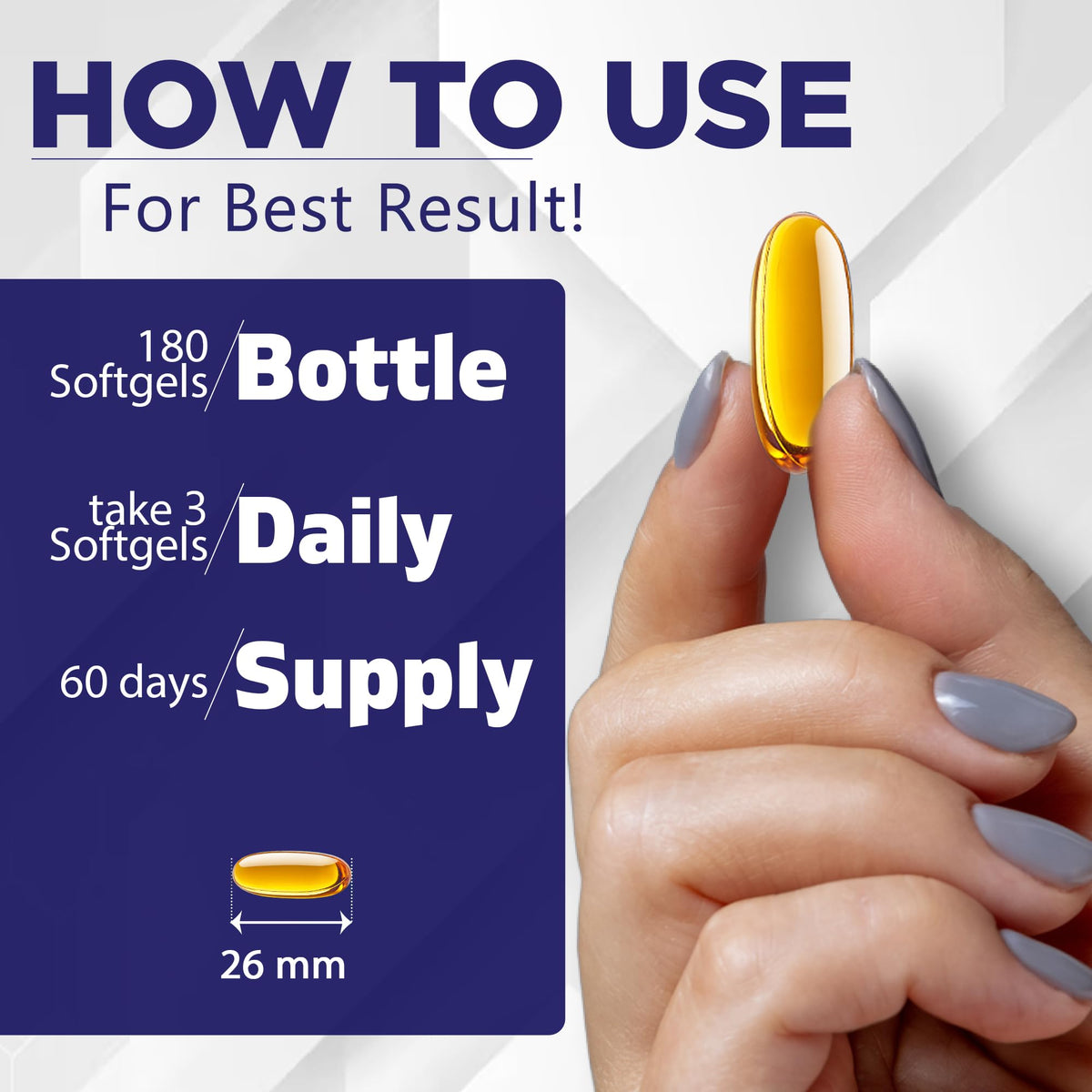 Vitamatic Huile MCT 3000 mg gélules sur une table