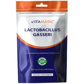 Vitamatic Lactobacillus Gasseri Poudre Probiotique 100g vue avant