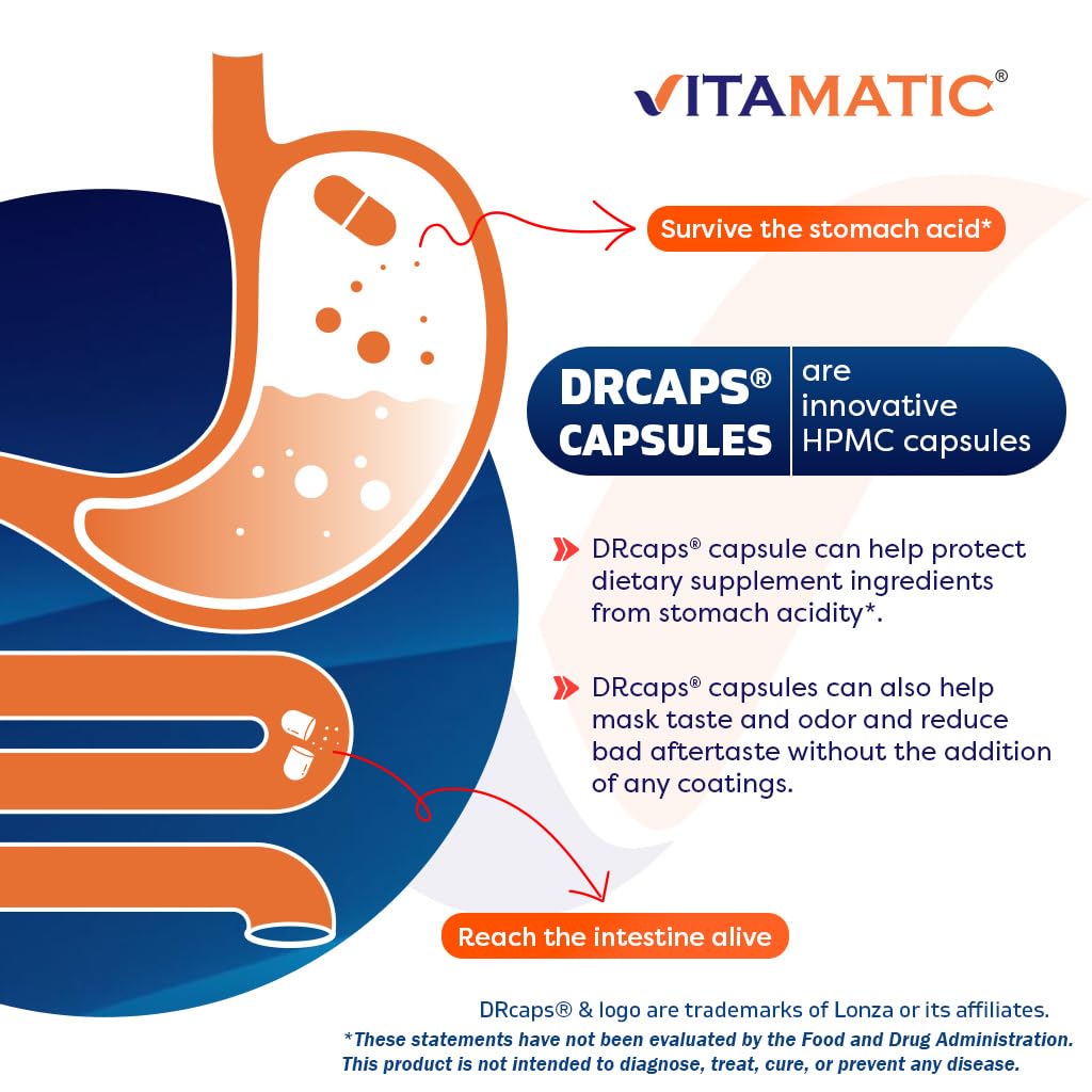 Vitamatic Lactobacillus Salivarius bouteille avec capsules