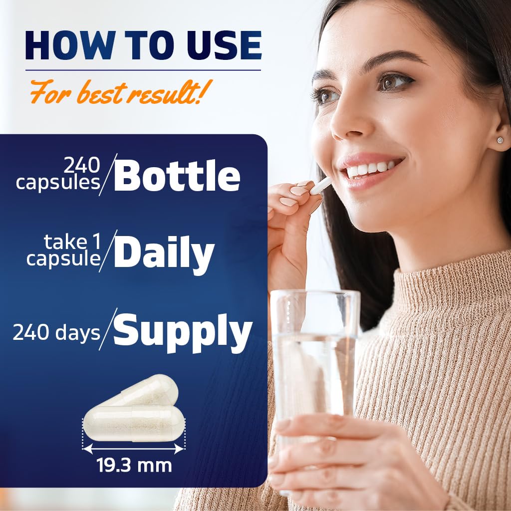 Vitamatic Lithium Orotate 5mg bouteille ouverte avec capsules à l'intérieur