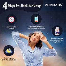 Vitamatic Melatonin 12 mg comprimés dans la main