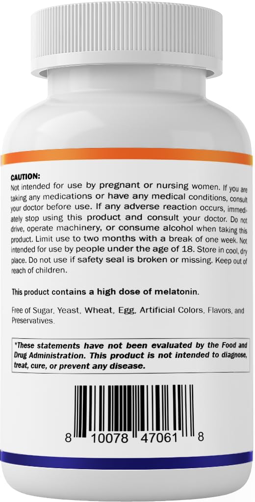 Vitamatic Melatonine 30 mg, vue d'ensemble du produit