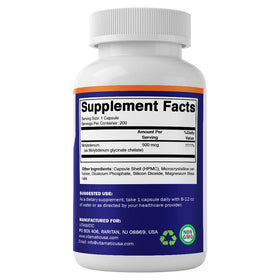 Vitamatic Molybdène Chélaté 500 mcg en contexte de santé