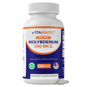 Vitamatic Molybdène Chélaté 500 mcg flacon avant