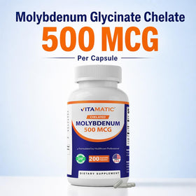 Vitamatic Molybdène Chélaté 500 mcg ingrédients