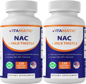 Vitamatic NAC 1200 mg boîte de 120 capsules végétales