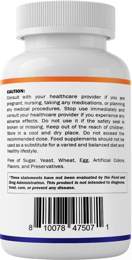 Vitamatic NAC 1200 mg capsules avec fruits frais