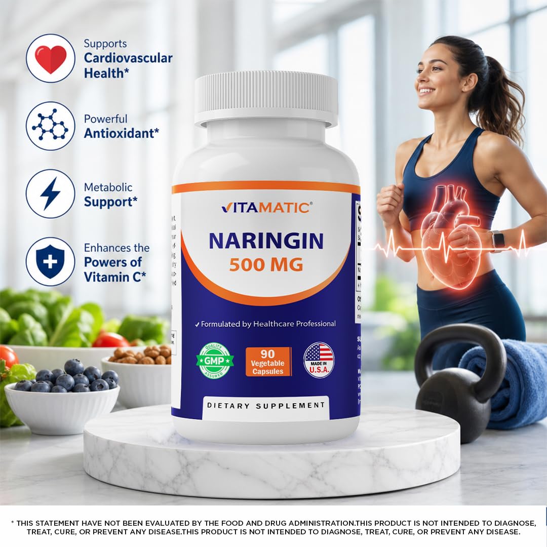 Vitamatic Naringin 500 mg gélules végétales ambiance naturelle