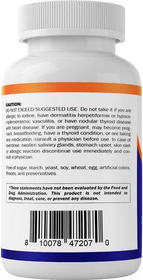 Vitamatic Potassium Iodide 65 mg comprimés, emballage du produit