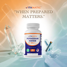 Vitamatic Potassium Iodide 65 mg comprimés, utilisation en contexte quotidien