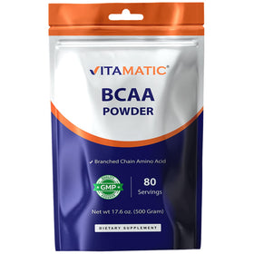 Vitamatic Poudre BCAA 6000 mg 500 g vue avant