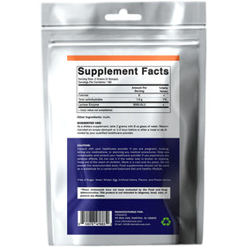 Vitamatic Poudre d'Enzyme Lactase 9000 ALU et verre d'eau