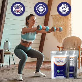 Vitamatic Poudre d'Enzyme Lactase 9000 ALU ingrédients