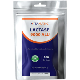 Vitamatic Poudre d'Enzyme Lactase 9000 ALU vue de face
