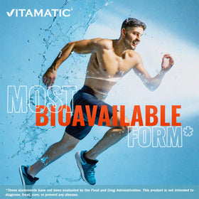 Vitamatic Poudre de L-Glutamine 500 g vue de côté