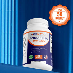 Vitamatic Probiotique comprimés vegan et sans gluten