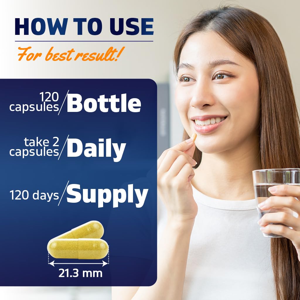 Vitamatic Quercétine flacon avec bouchon ouvert et capsules visibles