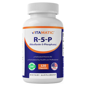 Vitamatic R-5-P Riboflavine-5-Phosphate 50 mg flacon avant