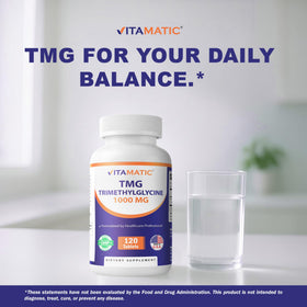 Vitamatic TMG 1000mg, étiquette de composition