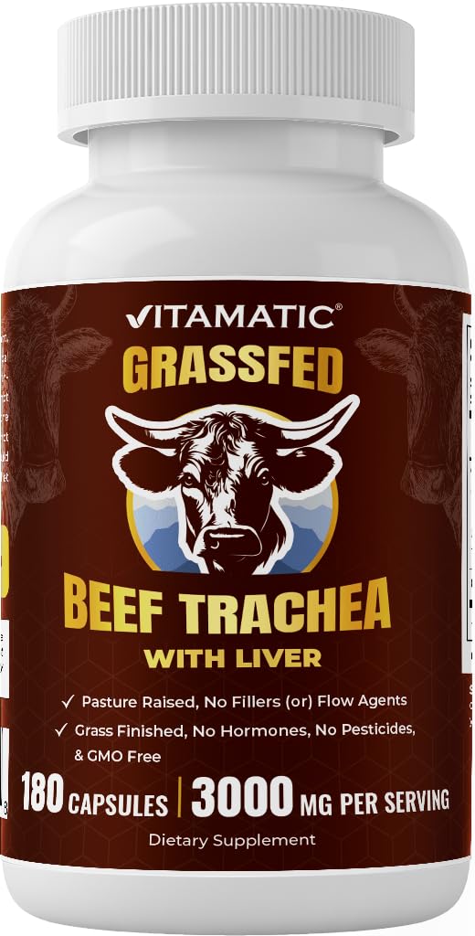 Vitamatic Tranchée de Boeuf avec Foie 180 Capsules vue de face