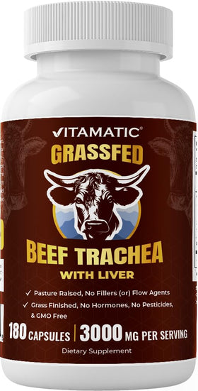Vitamatic Tranchée de Boeuf avec Foie 180 Capsules vue de face